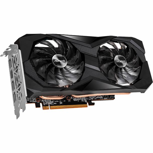 PLACA DE VIDEO RADEON RX 7600 8GB ASROCK CHALLENGER OC