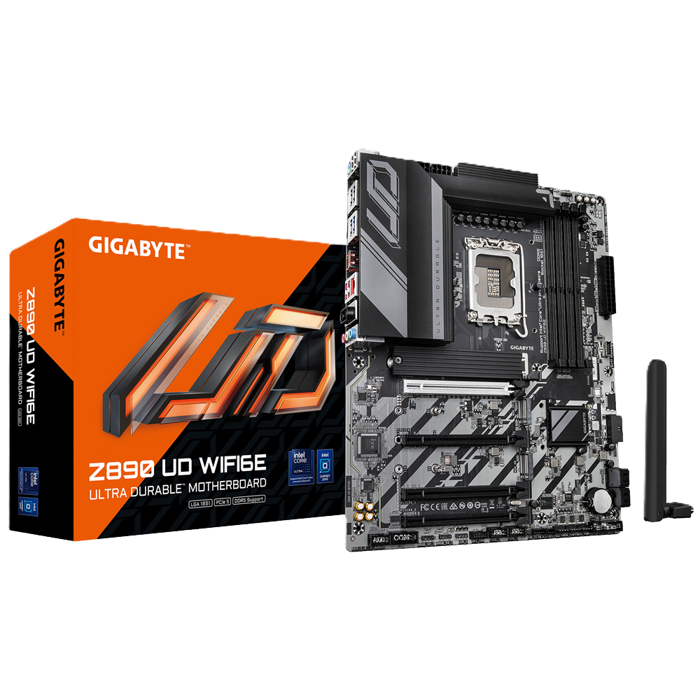 Mother Gigabyte Z890 UD WIFI6E DDR5 1851 (Serie Ultra) (5313)