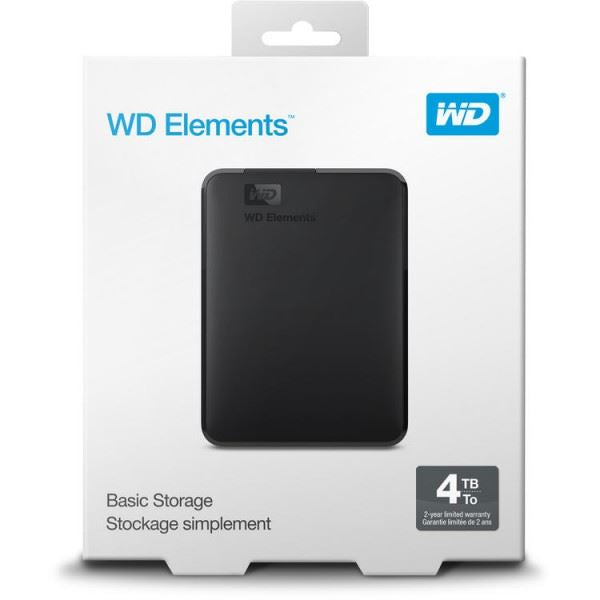 HD HDD EXTERNO 4TB WD ELEMENTS USB 3.0
