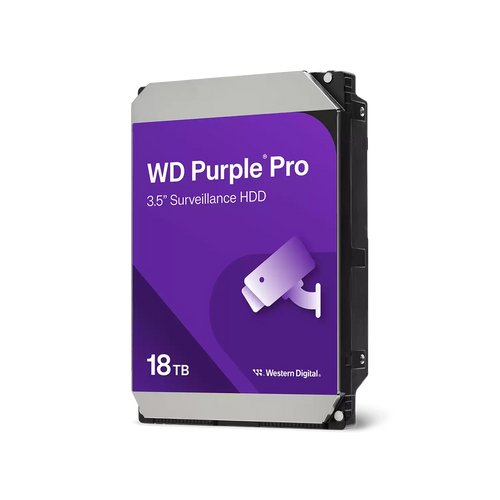 Disco Interno HDD WESTERN DIGITAL Purple Pro 18TB 3.5" SATA 3.0 512MB 7200rpm