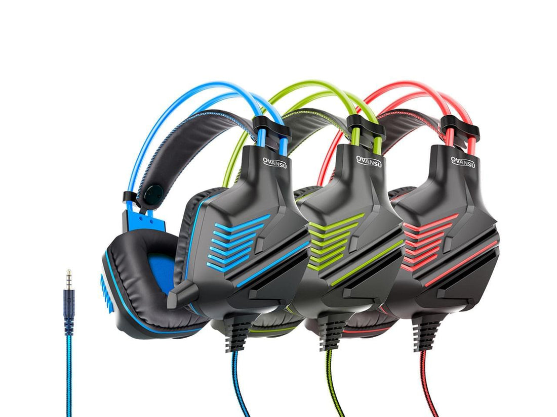 Auricular gaming PS4 tipo vincha con micrófono