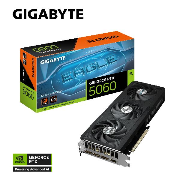 VGA Gigabyte GeForce RTX 5060 EAGLE OC MAX OC 8G (6729)
