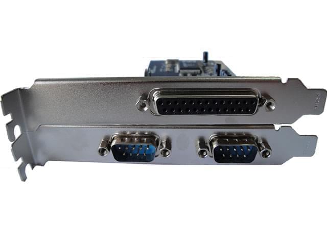 Placa PCI 2 puertos Serie + 1 Paralelo chip WCH353