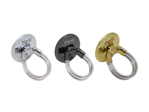 Anillo doble de metal para sujeción y para soporte en auto