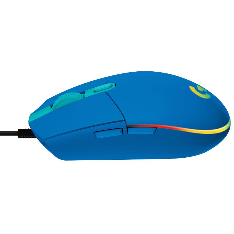 Mouse Logitech G203 Lightsync Azul