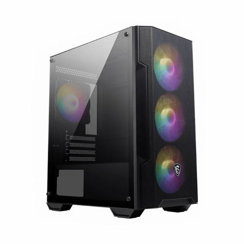 GABINETE MSI MAG FORGE M100A ACRILICO 4FAN RGB