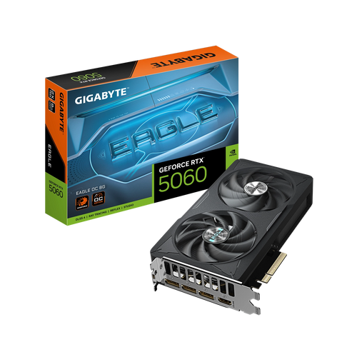 Placa de Video GIGABYTE NVIDIA GeForce RTX 5060 EAGLE OC 8G