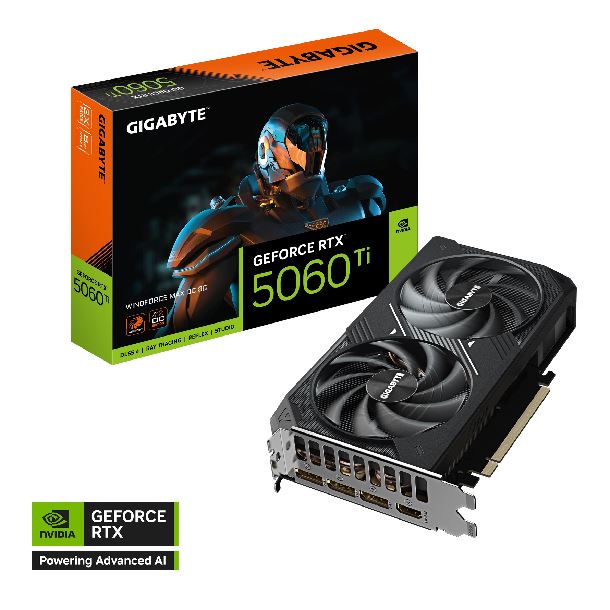 VGA Gigabyte GeForce RTX 5060 Ti WINDFORCE MAX OC 8G (6682)
