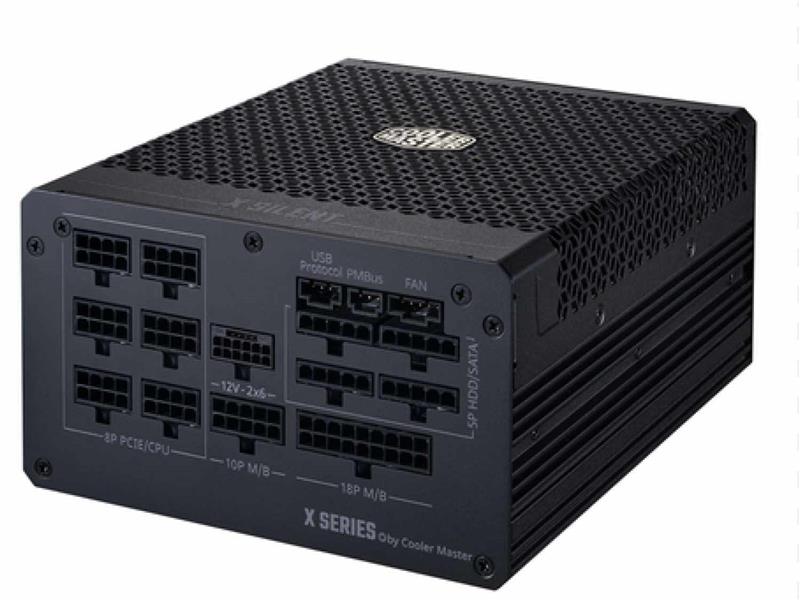 FUENTE COOLER MASTER X SILENT EDGE PLATINUM 850W (Full Modular)