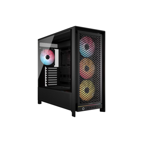 Gabinete CORSAIR FRAME 5000D RS ARGB Mid Tower Aire Elevado negro