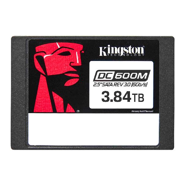 HD SSD 3.84TB KINGSTON DC600M SATA III 2.5 P/SERVIDOR SEDC600M/3840G