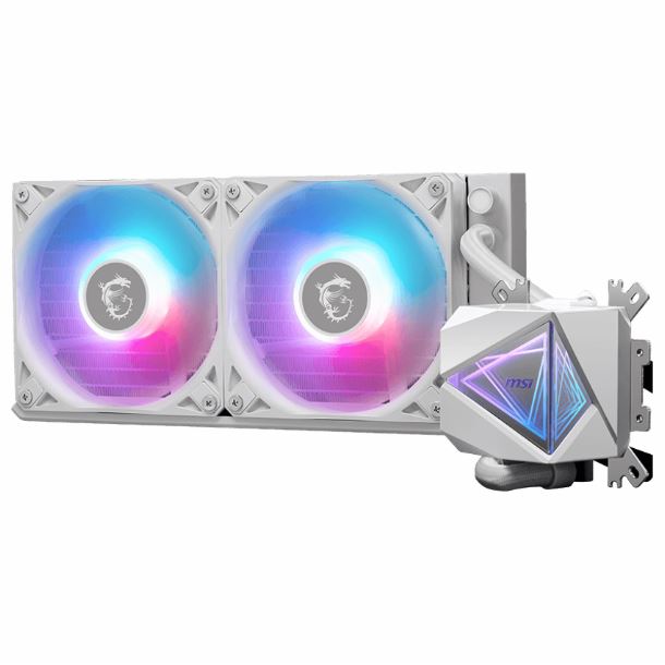 WATERCOOLER 240MM MSI MAG CORELIQUID I240 WHITE