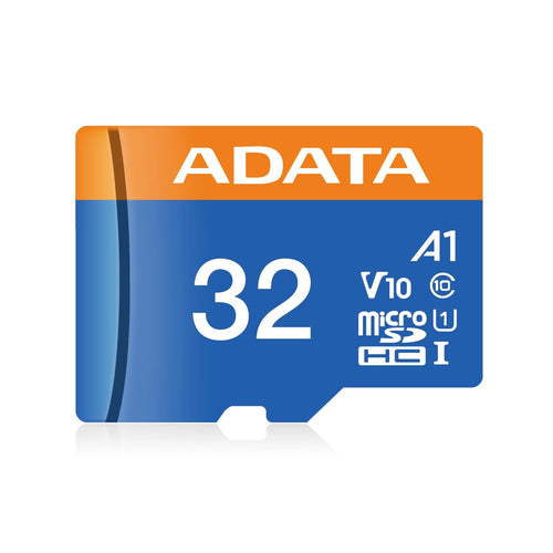 Tarjeta de Memoria ADATA Premier microSDHC 32GB UHS-I U1 A1 V10 100MB/s c/adaptador