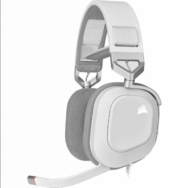 AURICULAR CORSAIR HS80 RGB WIRELESS PREMIUM AUDIO ESPACIAL BLANCO CA-9011236-NA