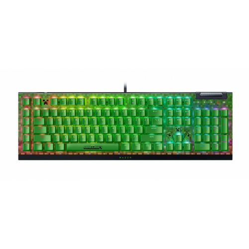 Teclado Razer BlackWidow V4 X Mechanical RGB (Green Switch) Minecraft Edition (2936)