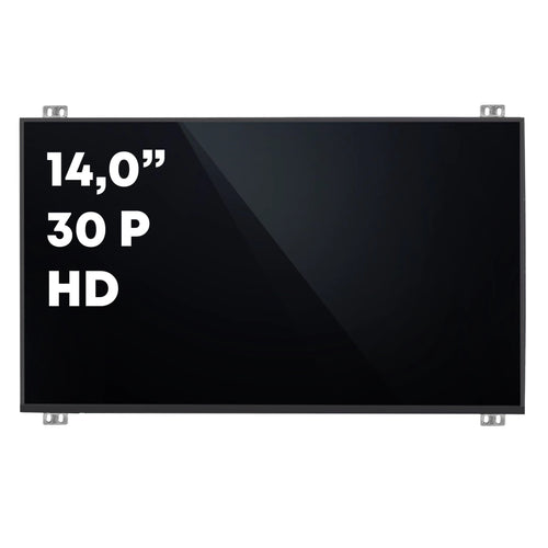 Pantalla Display 14.0 HD 1366x768 30 Pines Con Anclajes Logica Incorporada