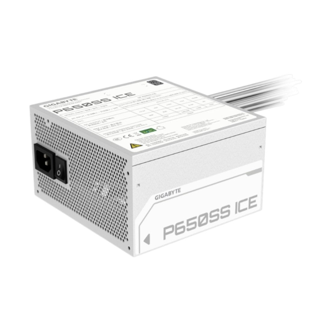 Fuente Gigabyte 650W 80 Plus Silver ATX 3.1 White (5108)(4965)