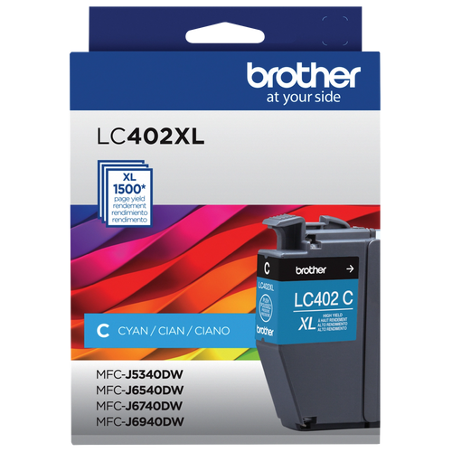 Cartucho de Tinta Brother LC402XLC Cian