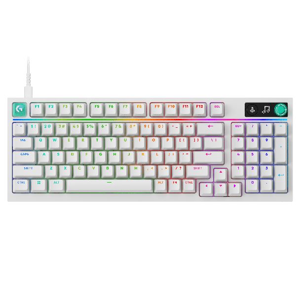 Teclado Logitech G316 X White USB Mec 920-014226