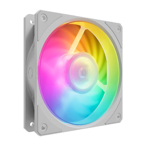 FAN COOLER 120MM COOLERMASTER MOBIUS 120P ARGB WHITE