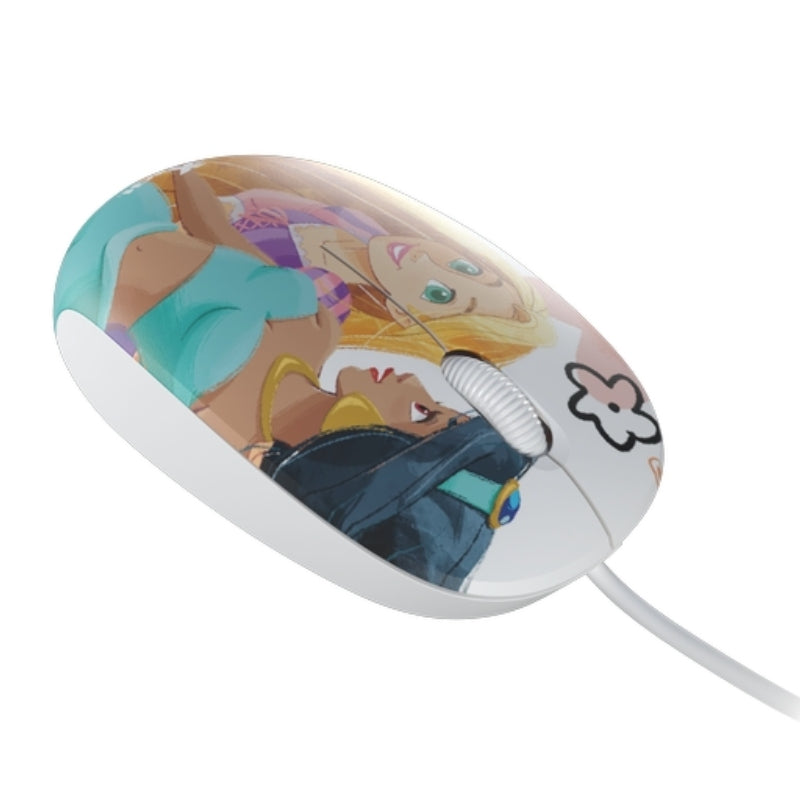 Mouse Xtech Xtm-D406Ps  Disney Princesas C/Cable Usb