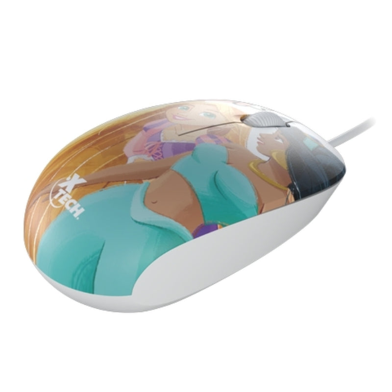 Mouse Xtech Xtm-D406Ps  Disney Princesas C/Cable Usb