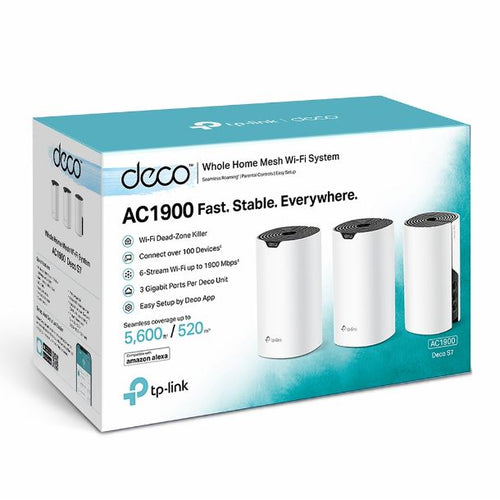 TP-LINK MESH DECO S7 PACK DE 3 AC1900 WIFI DUAL BAND