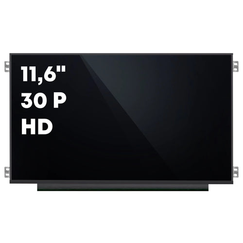 Pantalla Display 11.6 HD 1366x768 30 Pines Con Anclajes Laterales