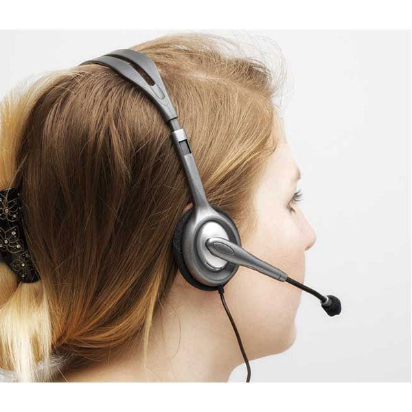 Auricular c/Microfono Logitech H111 Blk 1 Jack 981-000612