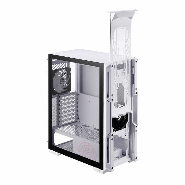 GABINETE ADATA XPG GAMING STARKER AIR TG MID TOWER WHITE
