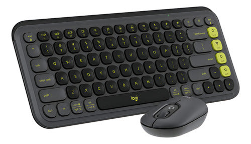 Teclado+Mouse Logitech Pop Icon Graphite 920-013052