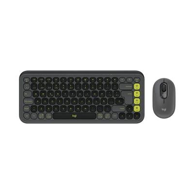 Teclado+Mouse Logitech Pop Icon Graphite 920-013052