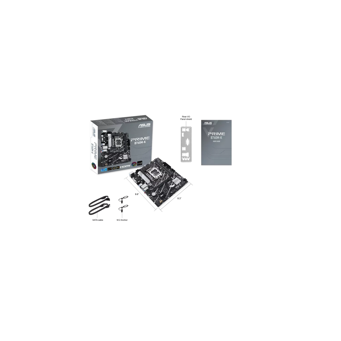 MOTHER ASUS (LGA1700) B760M-K