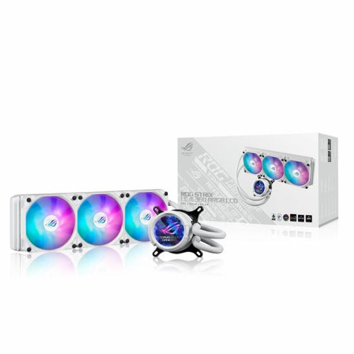 WATERCOOLER 360MM ASUS ROG STRIX LC III 360 ARGB LCD WHITE
