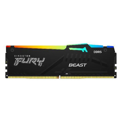 MEMORIA 32GB DDR5 6000 KINGSTON FURY BEAST RGB EXPO XMP