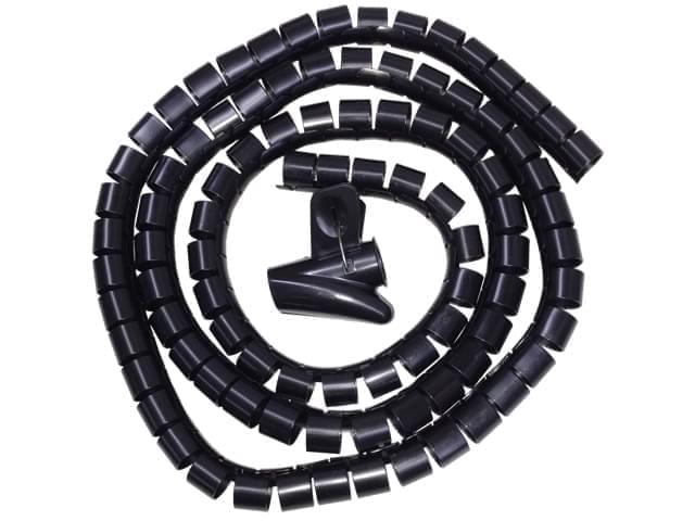 Ordenador de cables de 25mm x 2m con accesorio de instalacion