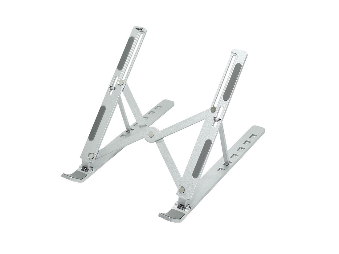 Base plegable de aluminio para notebook