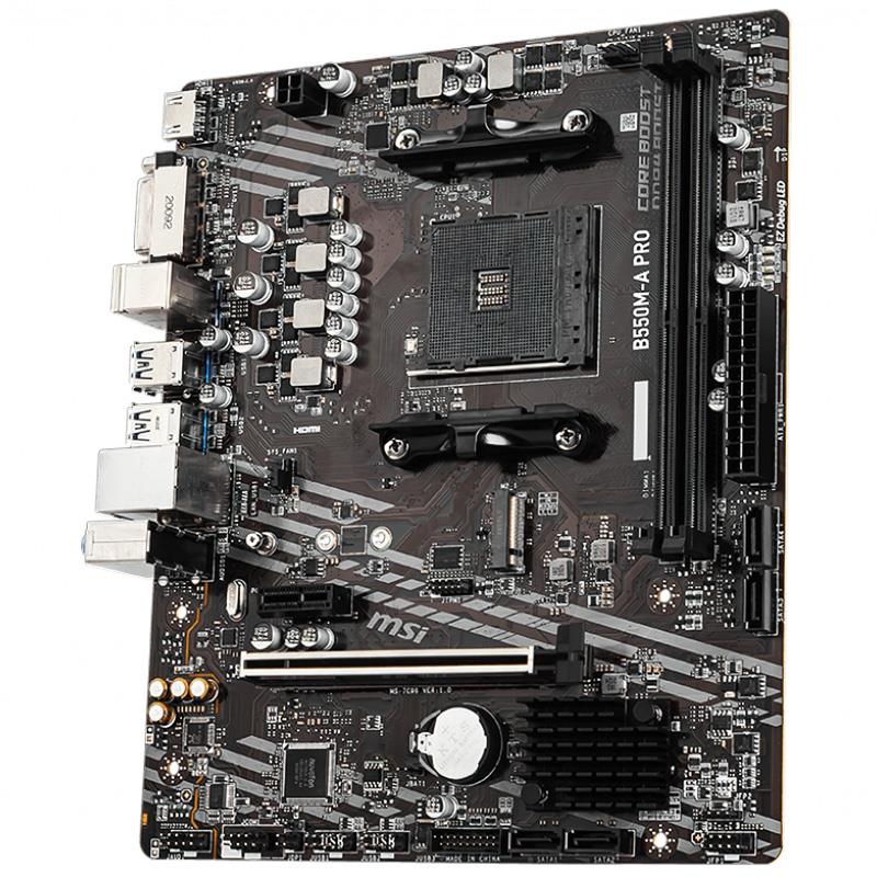 MB MSI AM4 B550M-A PRO DDR4 BOX M-ATX