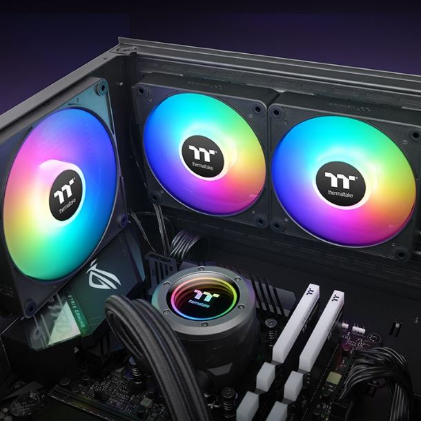 KIT 3 FAN COOLER 120MM THERMALTAKE CT120 EX ARGB