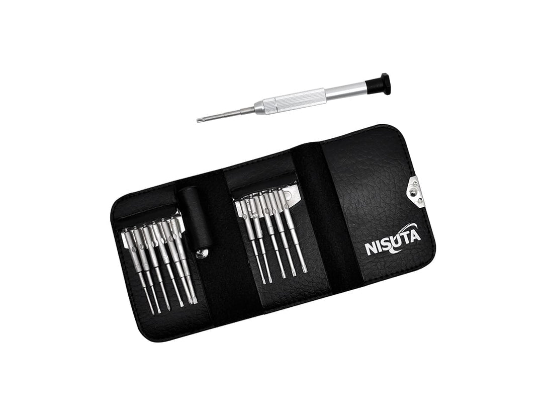 Kit de 12 mini destornilladores