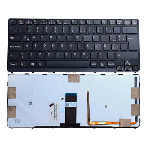 Teclado Para Sony Vaio Sve14a 149113511es 9z N6bbq N01