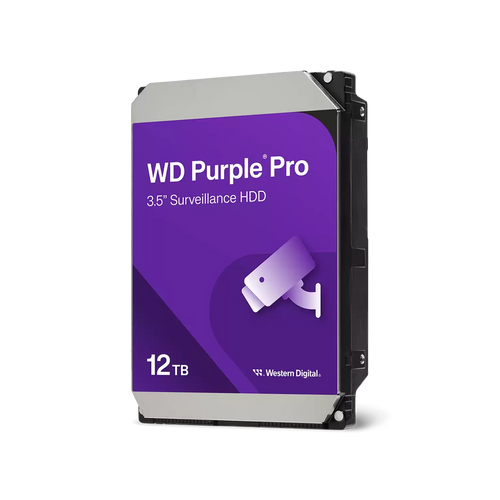 Disco Interno HDD WESTERN DIGITAL Purple Pro 12TB 3.5" SATA 3.0 512MB 7200rpm