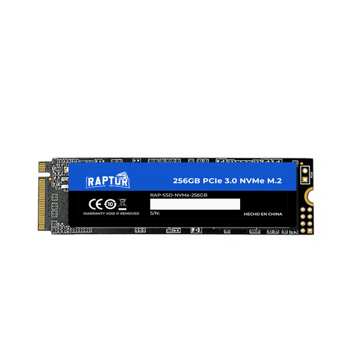 Disco SSD M.2 Raptor 256Gb Legacy NVMe PCIe 3.0 (5378)