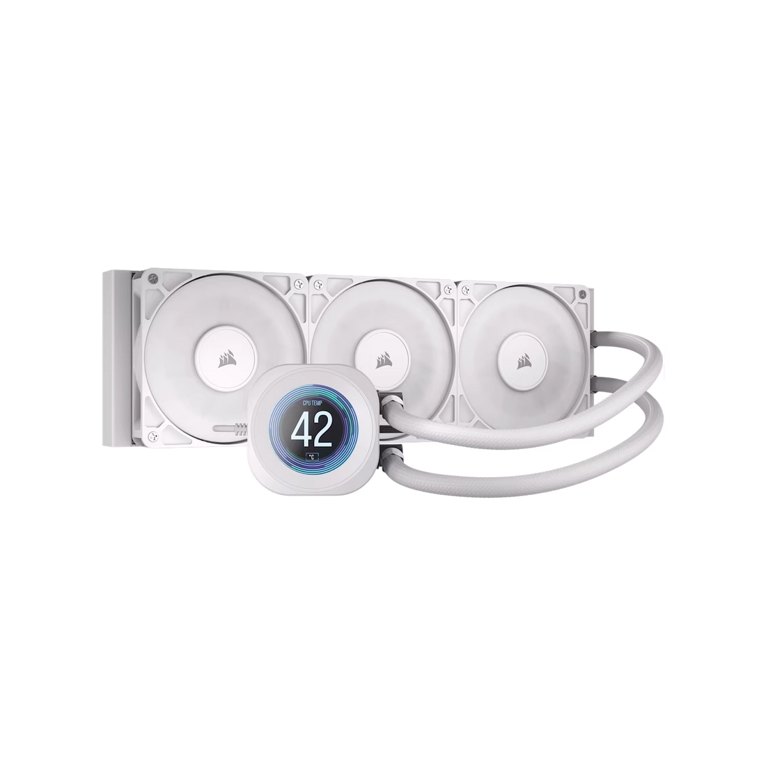 Liquid cooler CORSAIR NAUTILUS 360 RS LCD Blanco