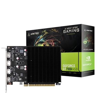 PLACA DE VIDEO GeForce GT 730K 4GB DDR3 64BIT ARKTECK AKN730KD3S4GH1