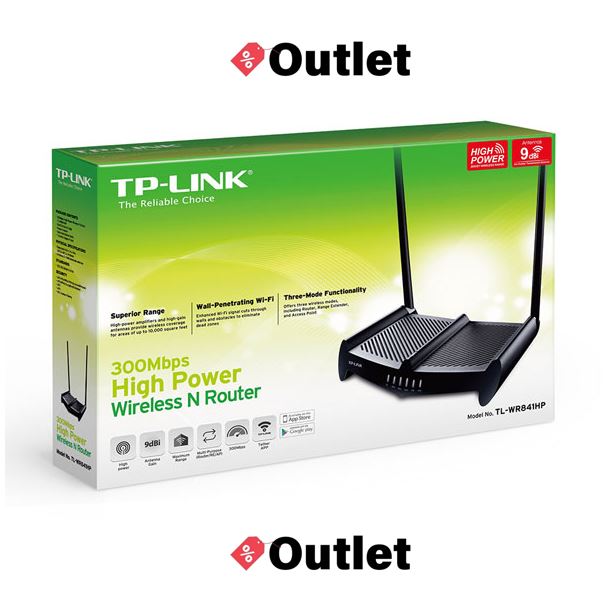 (OUTLET) ROUTER TP-LINK TL-WR841HP 300MBPS