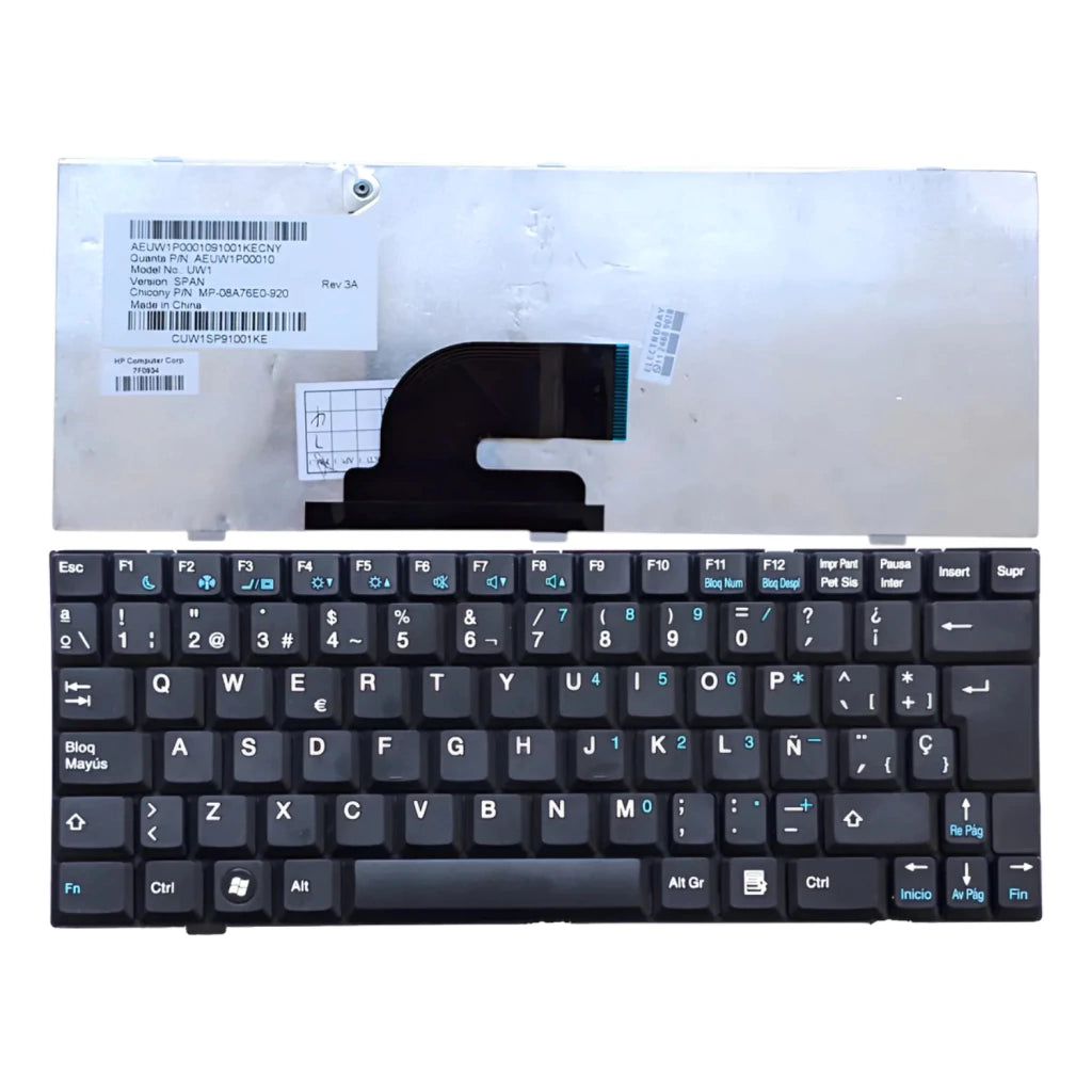 Teclado Para Eurocase N450 Airis Kira Ta-009 Español