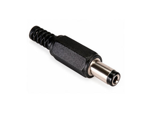 Conector DC 2.1x5.5x10mm para soldar