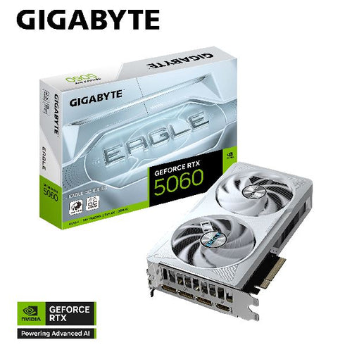 PLACA DE VIDEO GeForce RTX 5060 8GB GIGABYTE EAGLE OC ICE