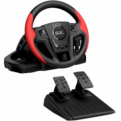 VOLANTE Y PEDALERA GENIUS SPEEDMASTER - ROTACION 270° C/VIBRACION